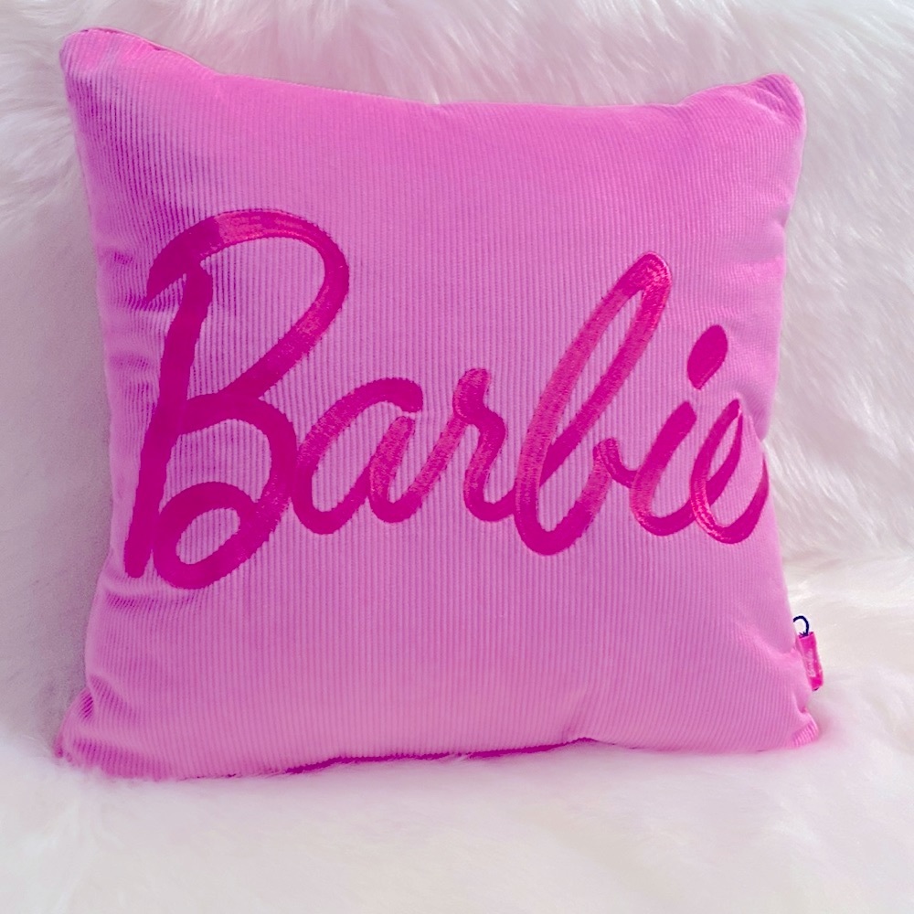 Barbie x Typo Barbie Square Cushion NWT LE Excellent Condition